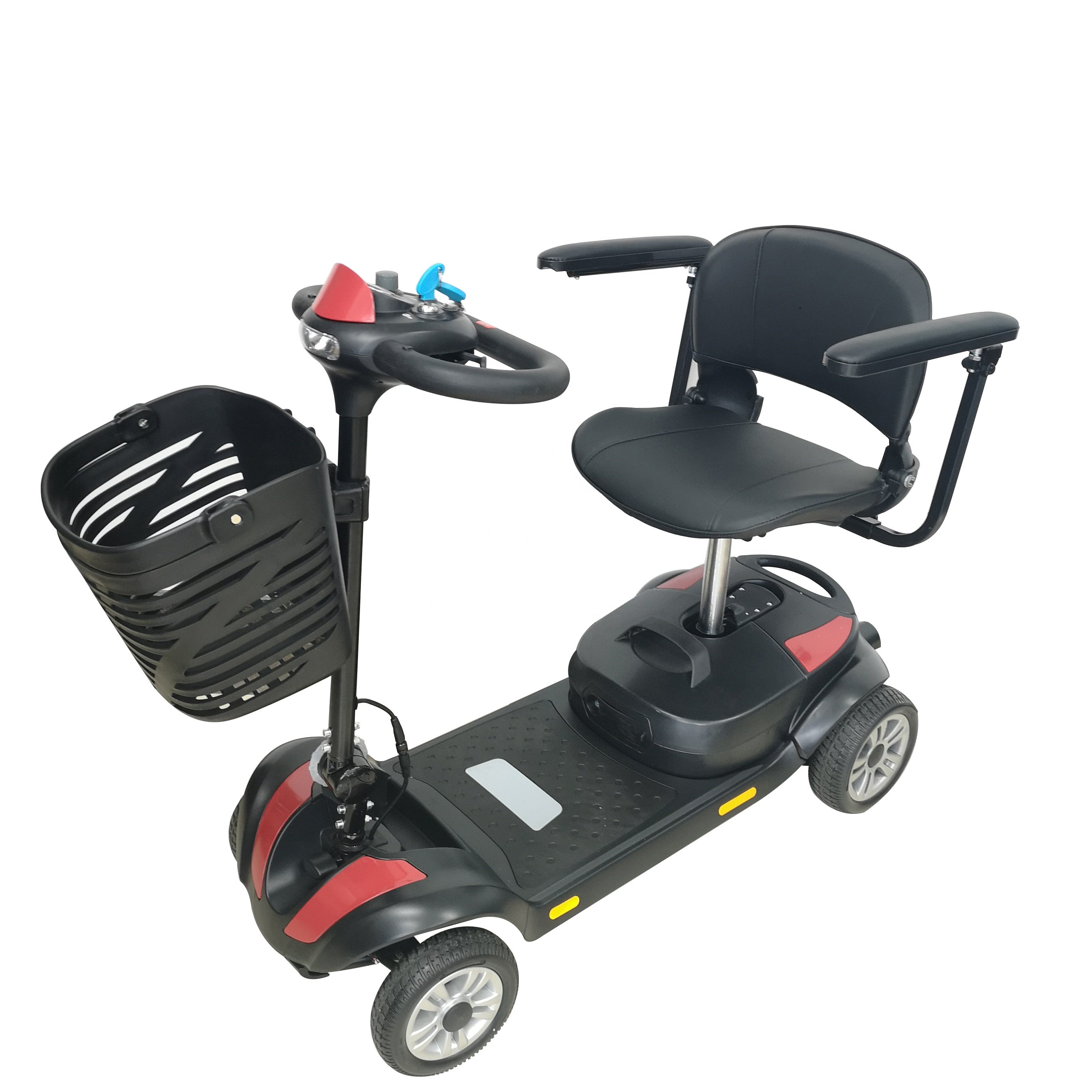 KSM-906 Motorized scooter for elderly 4 wheel best new wide wheel electric folding scooter for sale