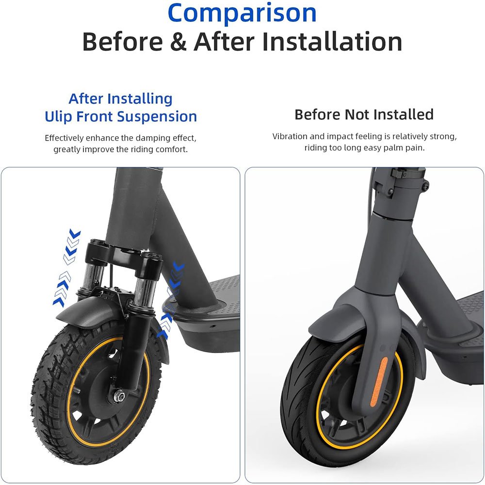 Electric Scooter Front Suspension Fork Fit For Max G30 Electric Scooter Shock Absorber Front Fork Repair Spare Parts Accessories