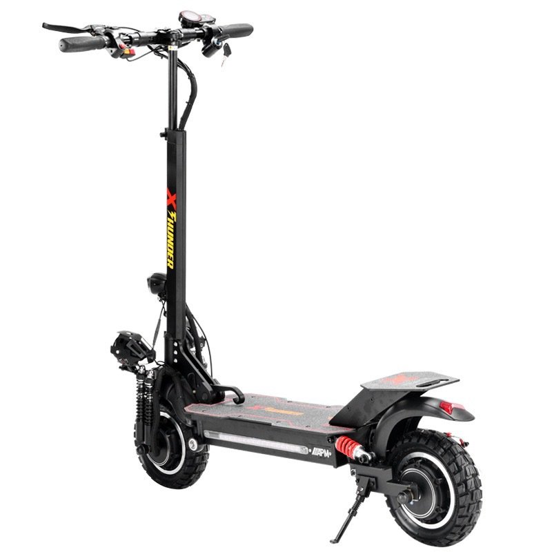 90Km Long Range 1200W Powerful Dual Drive Electric Scooters 10 inch Tires Folding E-Scooter For Adult