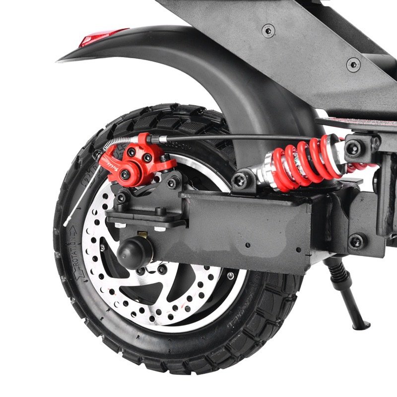 90Km Long Range 1200W Powerful Dual Drive Electric Scooters 10 inch Tires Folding E-Scooter For Adult