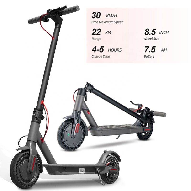 EU UK Warehouse electric scooter Motor350W High power scooter electric 2 wheel unisex Smart folding scooter