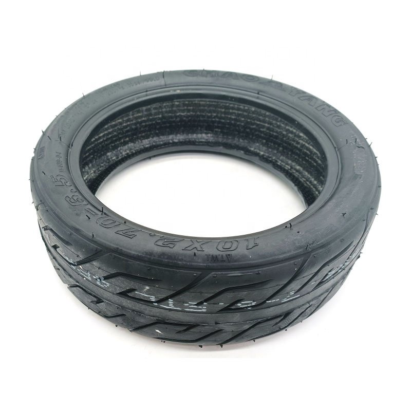 E-Scooter Tyres 10X2.7-6.5 Chaoyang 10*2.7-6.5 Tubeless Tire Rubber Outer Tube Tyre For 10 inch Electric Scooter