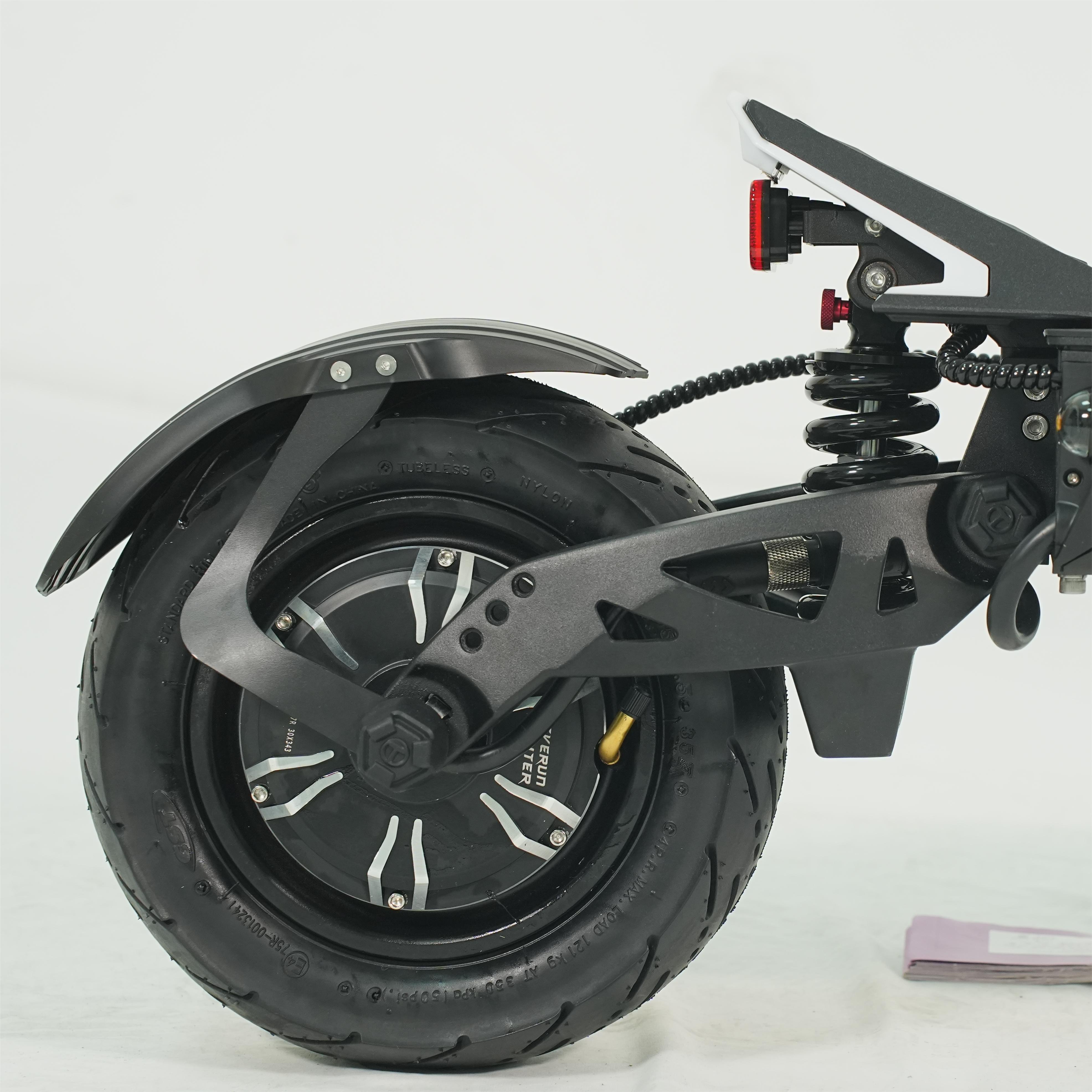 Teverun Fighter Supreme Ultra Electric scooter quick connect Motors with new TFT 4 inch with NFC 2024 new scooter