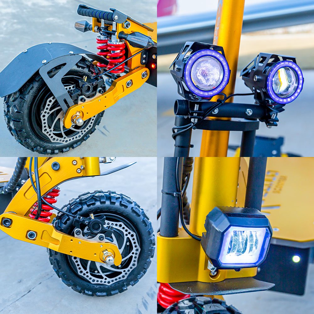 Genuine Usa Eu Warehouse 6000W 5600W Portable 60V Electric Scooter Adult 2 Wheel 11Inch Trotinette Electrique