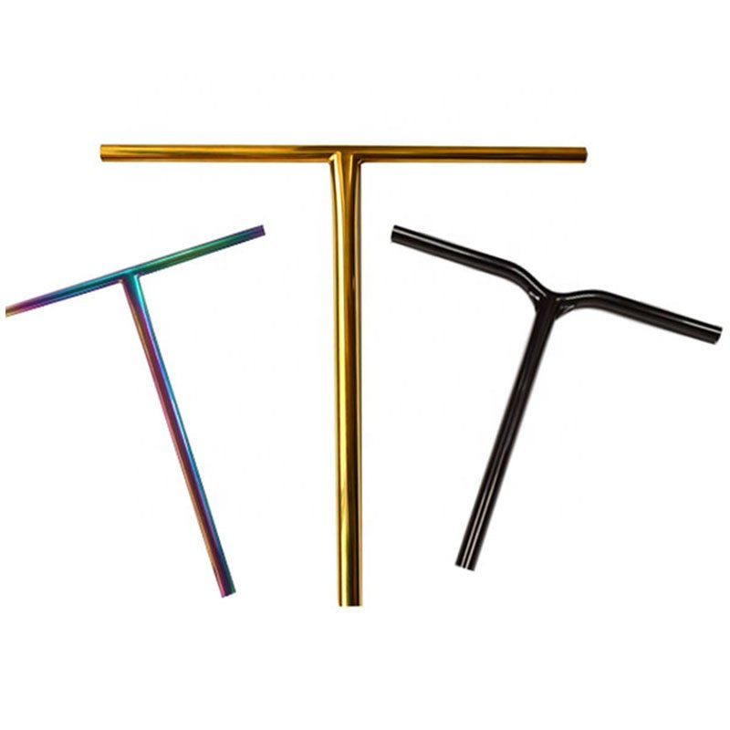 JXT Lightweight customized pro stunt Y handle bar titanium scooter bars