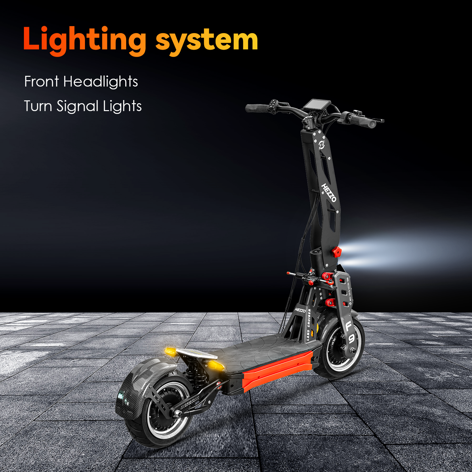 HEZZO F9 60v 40Ah 8000w Dual Motors Powerful 90Km/h EU US Warehouse Escooter Fat Tire Foldable Electric Scooter USA Warehouse