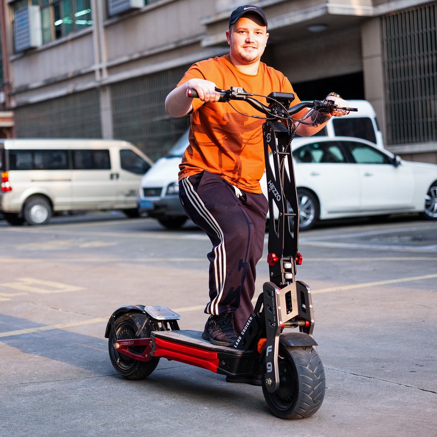 HEZZO F9 60v 40Ah 8000w Dual Motors Powerful 90Km/h EU US Warehouse Escooter Fat Tire Foldable Electric Scooter USA Warehouse