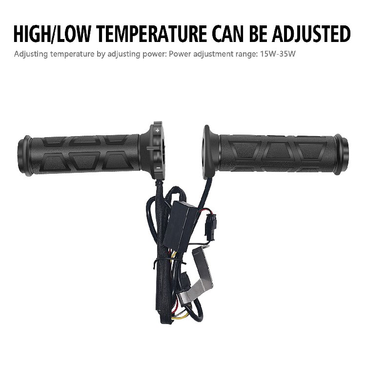 Universal Winter Scooter Handlebar Heating Heated Grips Motorcycle