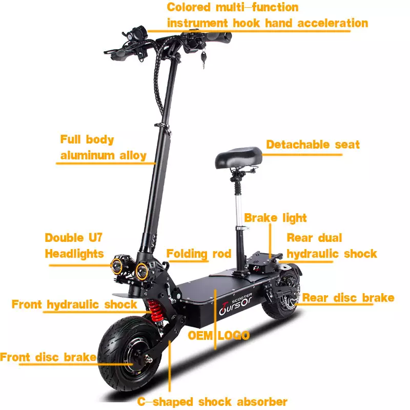  Alibaba fastest 85km/h patinetes electricos/ 5600W dual motor electric scooter for adults