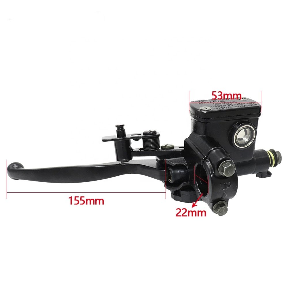 Hydraulic Brake Universal Motorcycle Brake Pump Buggy Scooter Cylinder Pump Handle Accessories Left Right Clutch Lever 50-250CC