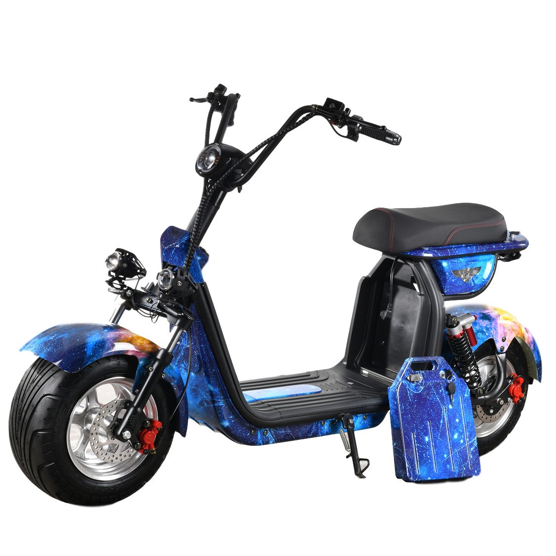 2024 Hot Recommend Fatglider With Fat Tire Citycoco Golf Use Electric Scooter For Golf Club Use