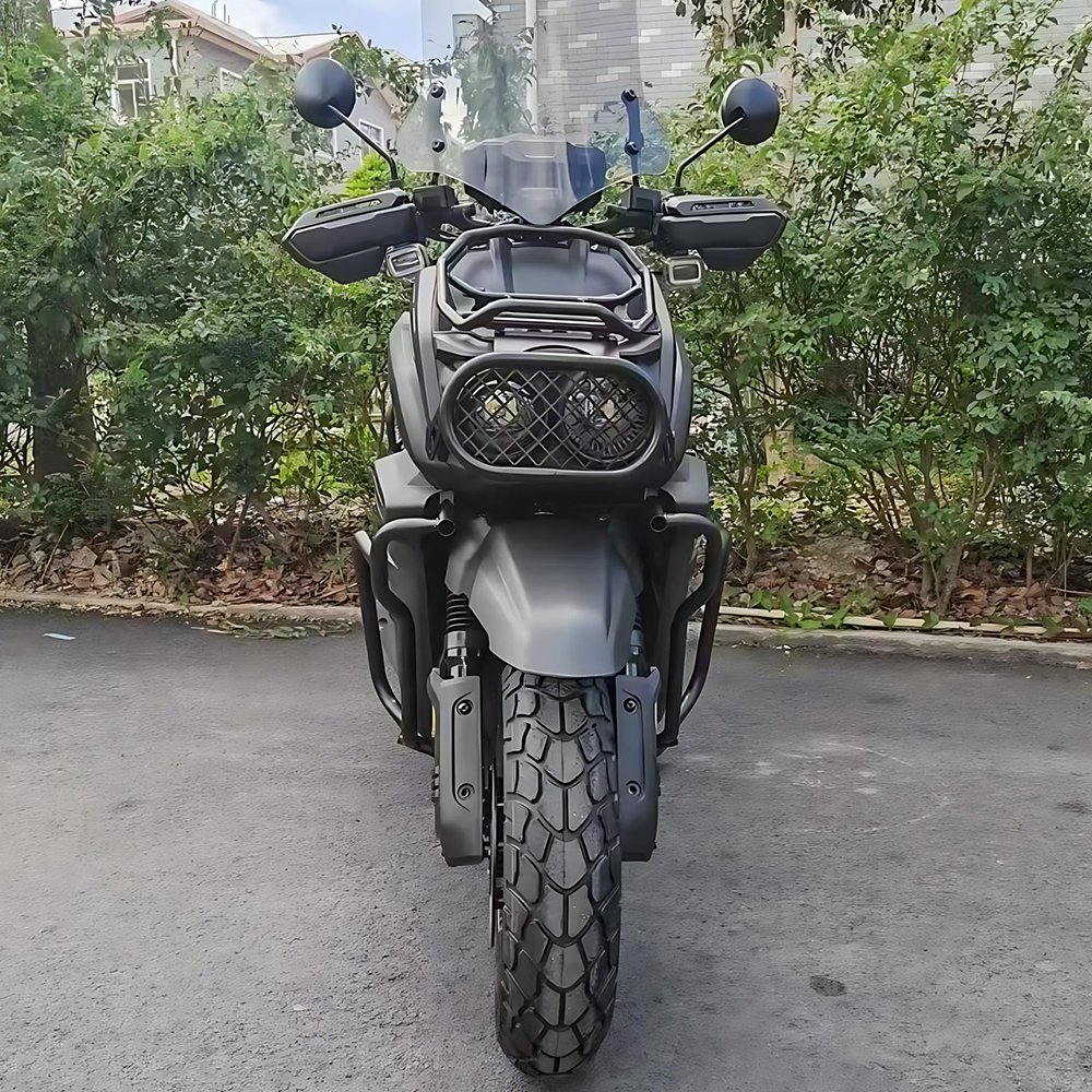 Universal Scooter Electric Motorcycle Spare Parts Headlamp Protector Bar Protection Headlight Guard Cover