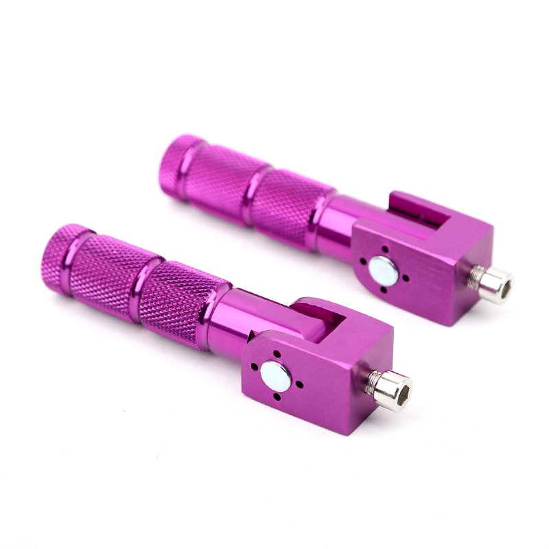 Motorcycle with high-quality aluminum alloy folding pedals M8 Pedals Motorcycle universal modification accessories
