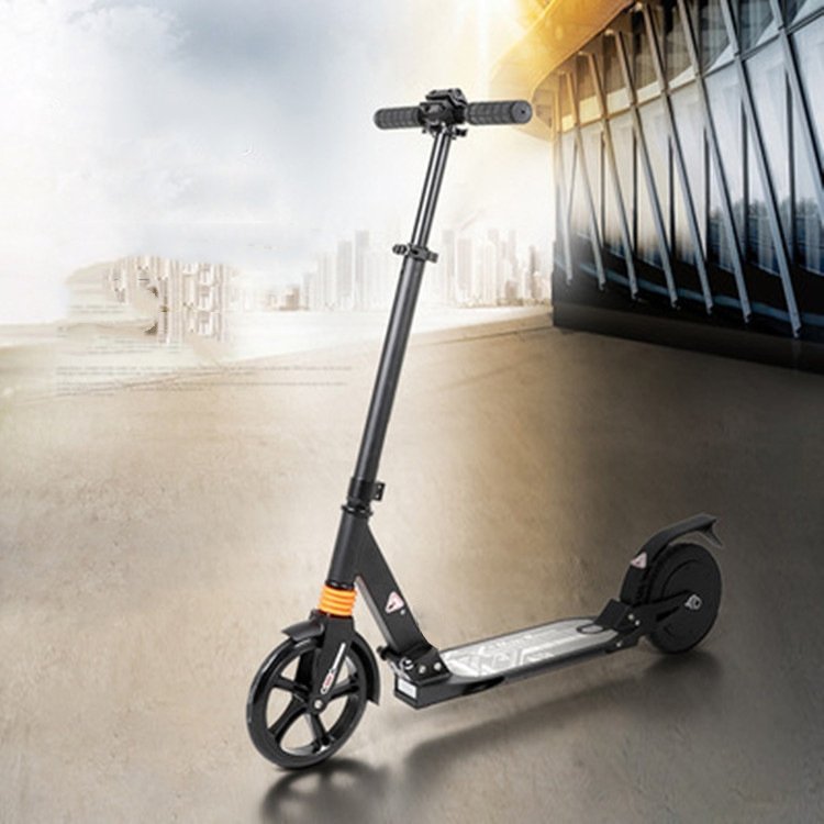 E9 Warehouse Drop Shipping Two Wheel E Scooter Long Range Mobility Fast Electric Scooter Adult Unisex 180W 8Inch