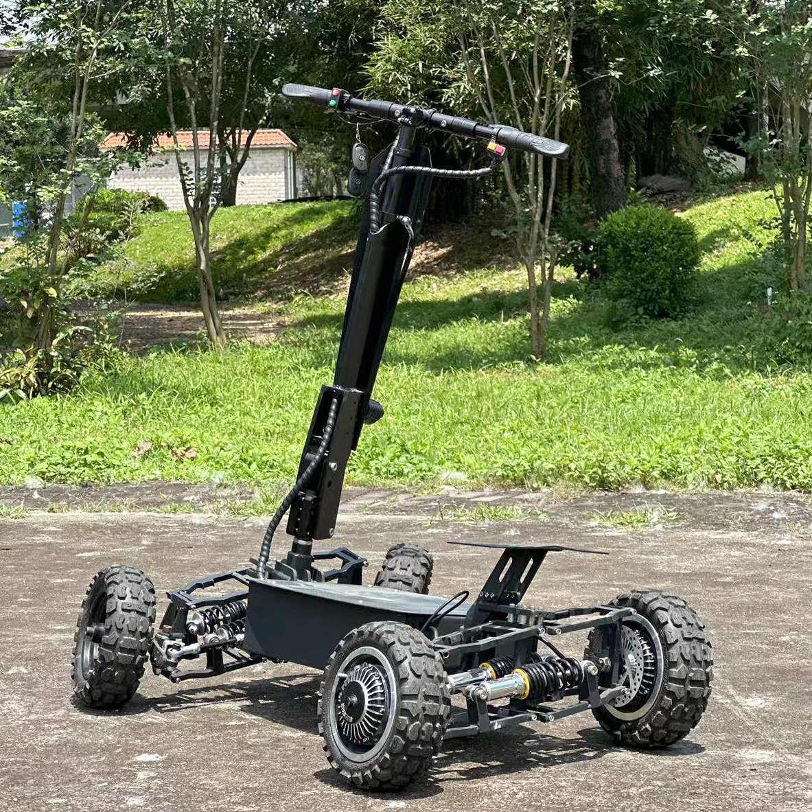 11 inch 13 inch 2WD 4WD 2 Wheel 4 Wheel Drive 1200W 1600W 6400W Motor MacPherson Suspension Offroad All Terrain Electric Scooter