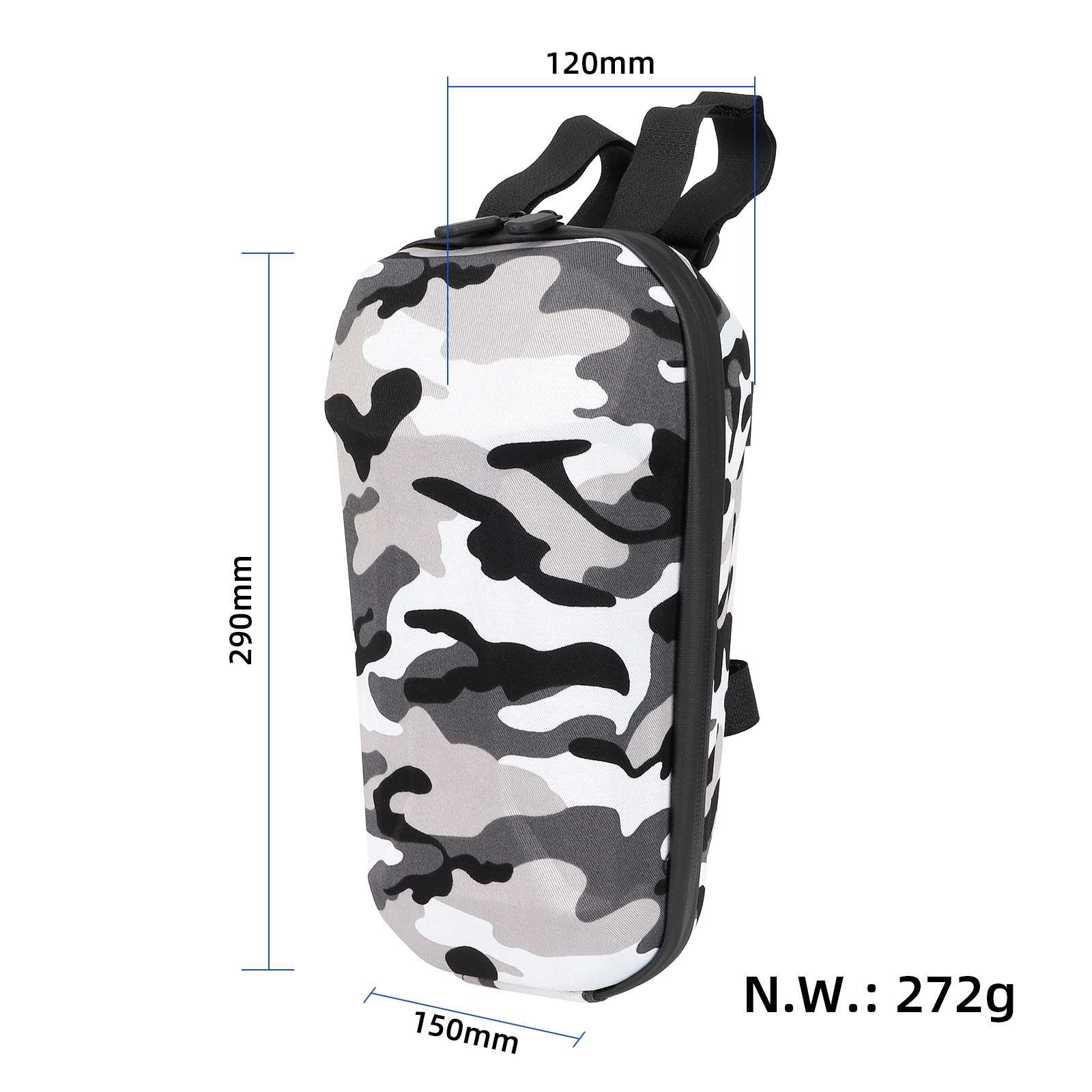 3L Scooter Carrier Hanging Head Handle Front Charger Bag Tool Storage Bag for Xiaomi Mijia M365/Ninebot ES2 ES1E-Scooter Parts