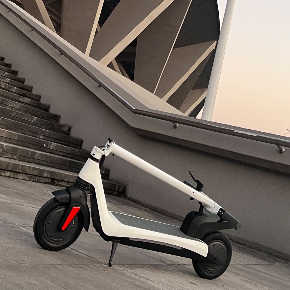 EU Warehouse Elektro Scooter Foldable 2 Wheels Scooter Electric Adult Max Smart Light double Motor Power