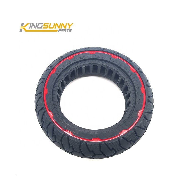RUNNYWAY 255*80 10X3.0 80/65-6 Solid Tyre RED COLOR Non-pneumatic Solid TIre Electric Scooter Parts Honeycomb Tyre