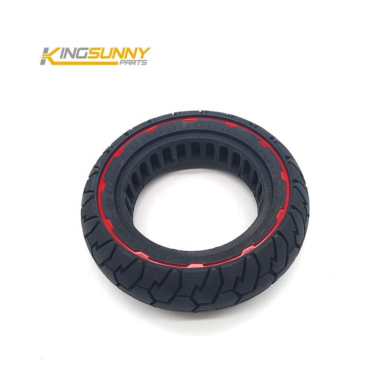 RUNNYWAY 255*80 10X3.0 80/65-6 Solid Tyre RED COLOR Non-pneumatic Solid TIre Electric Scooter Parts Honeycomb Tyre