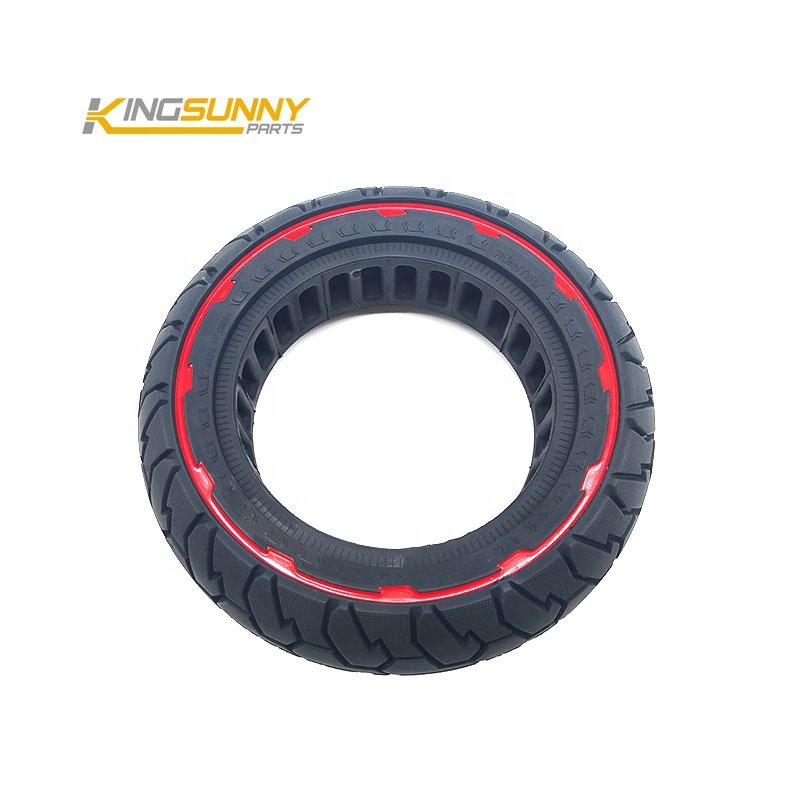 RUNNYWAY 255*80 10X3.0 80/65-6 Solid Tyre RED COLOR Non-pneumatic Solid TIre Electric Scooter Parts Honeycomb Tyre