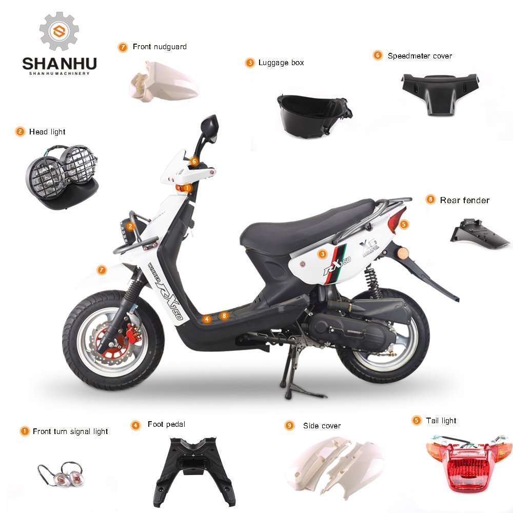 China manufacturer high quality wholesale scooter motorcycle spare parts for BWSI