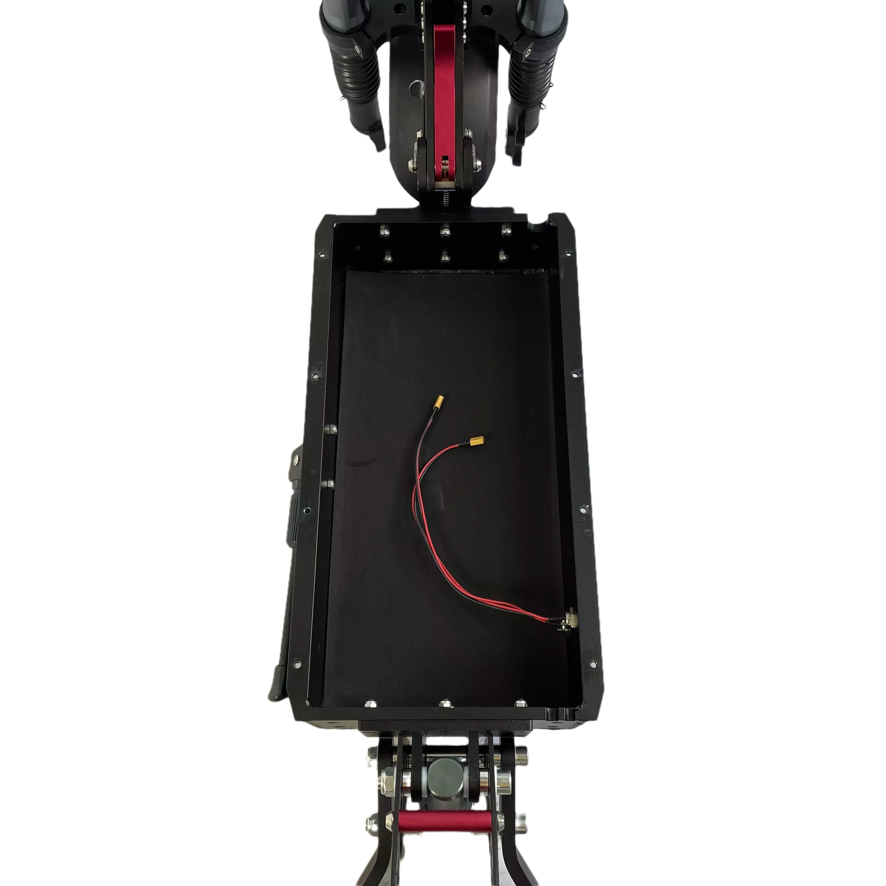 Folding 11 Inch 60V 52V Stand Up Custom Diy Aluminium Alloy Front Rear Suspension Electric Scooter Frame Body Set With Forks