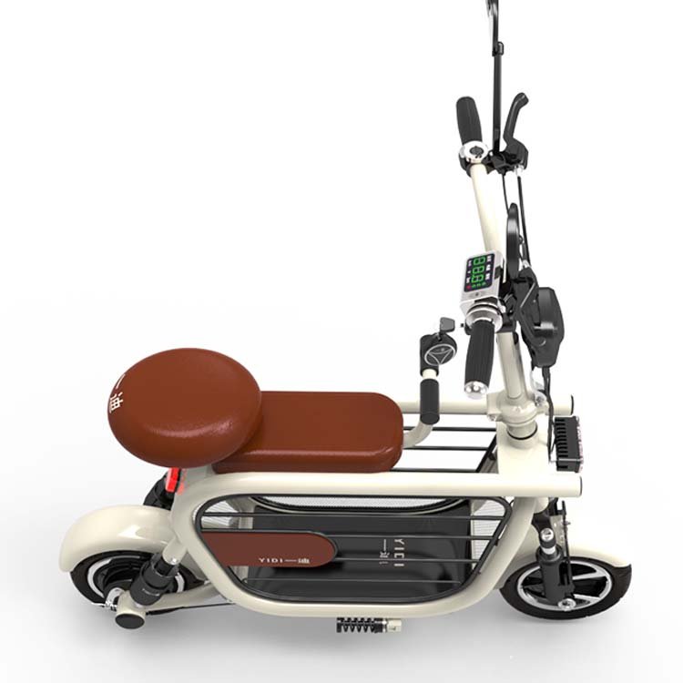 Two electric scooters with a folding top speed of 35km/h produced by a Chinese factory