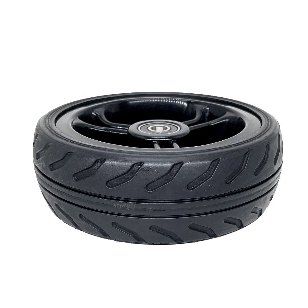5 Inch5 inch Solid Tyre Wheel 5" Explosion Proof Tire for Jackhot Carbon Fiber Scooter Fastwheel F0 Electric Scooter Parts