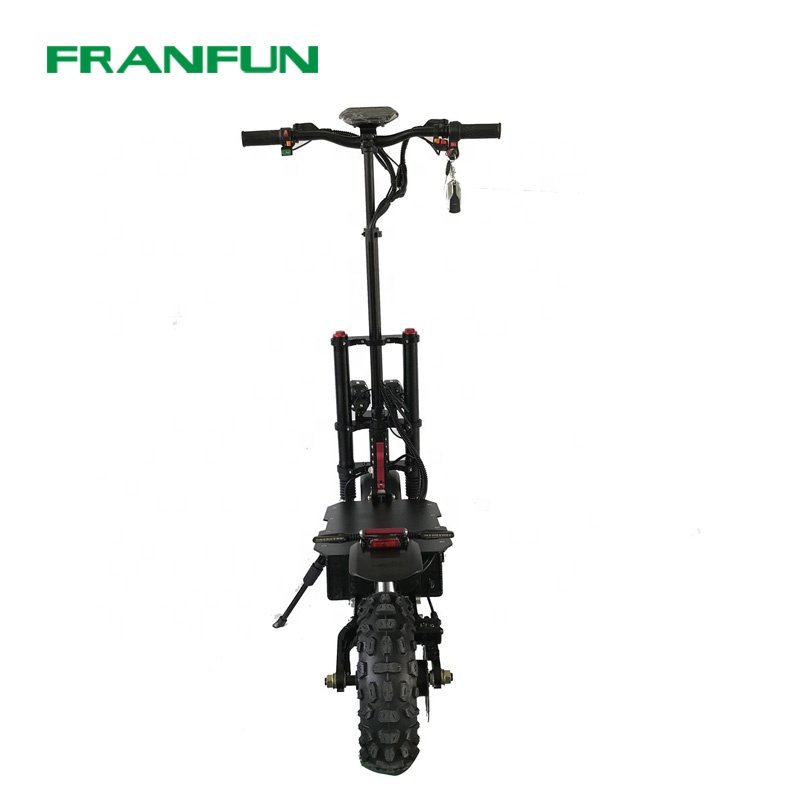 Market trendy Big power 3200W Dual motor dual controller 65KM/H high speed dualtron electric scooter