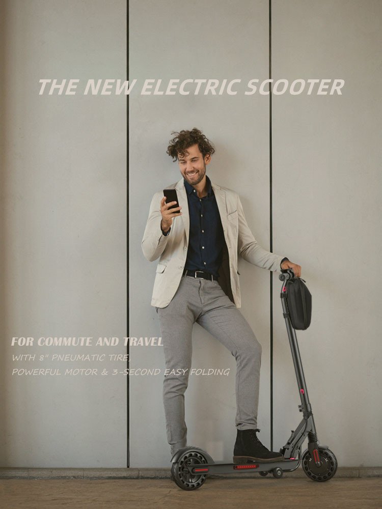 folding Electric Scooter adult two-wheel electric scooter Mobile Battery Box charging scooter