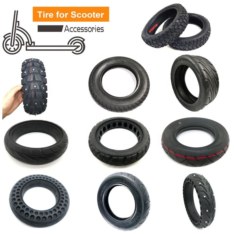 TUOVT 90/65-6.5 Off-road Vacuum Tire Electric Scooter Parts E-Scooter Tires High Quality Scooter Wheels