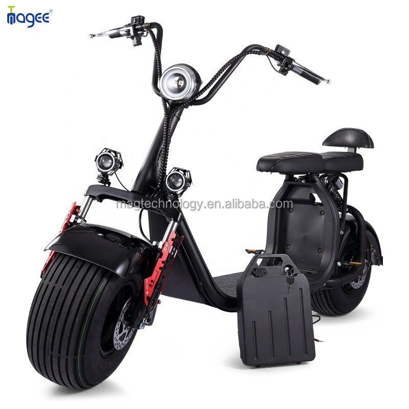 2024 Electric Scooter 12Ah 60V 1500w elektrikli electric scooter with low price fashion electric scooter with seat