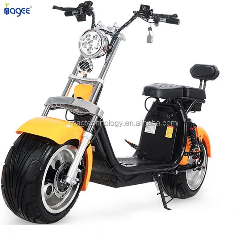 2024 Electric Scooter 12Ah 60V 1500w elektrikli electric scooter with low price fashion electric scooter with seat