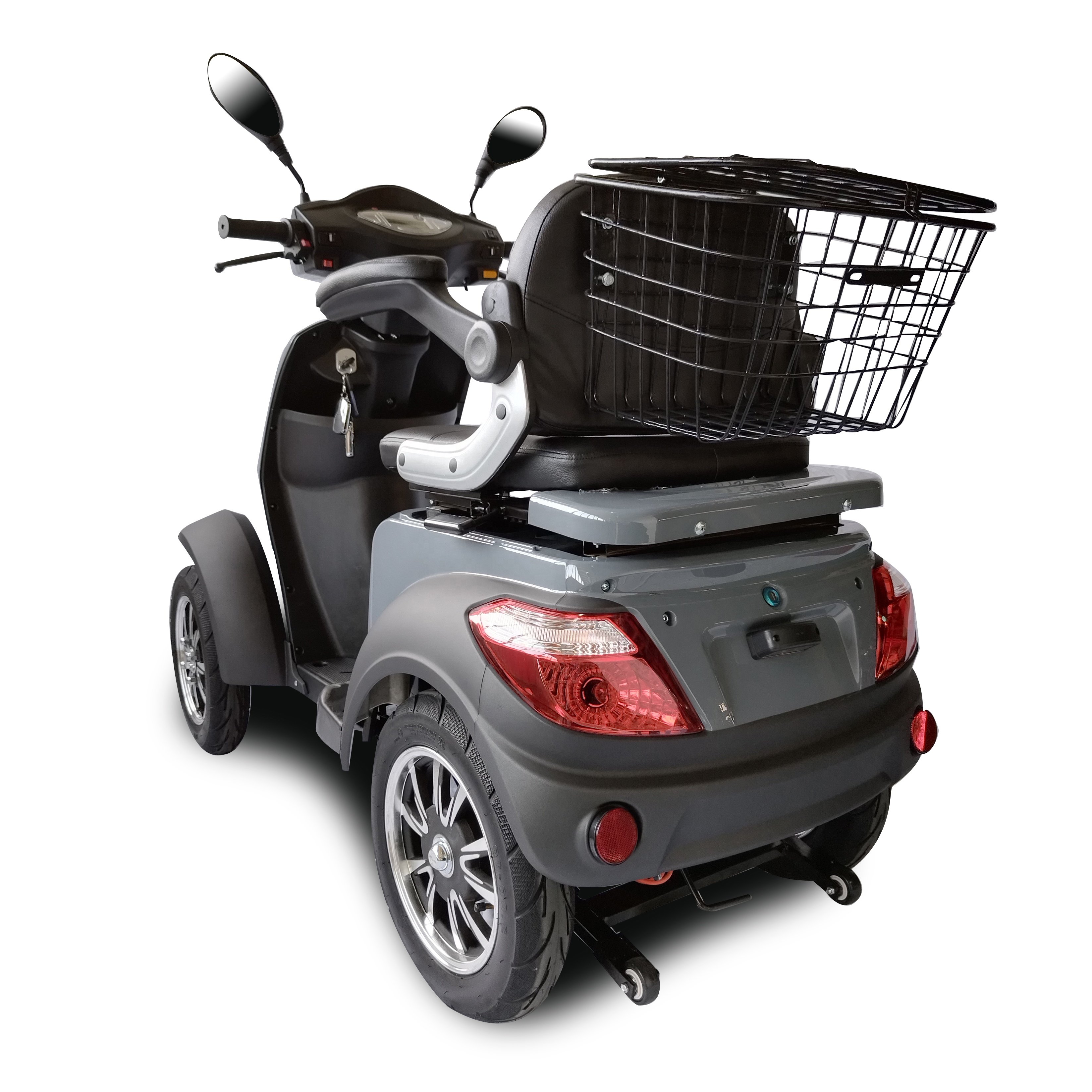 4 wheel electric scooter, 1000w power mobility scooter, high speed handicapped scooter for adults