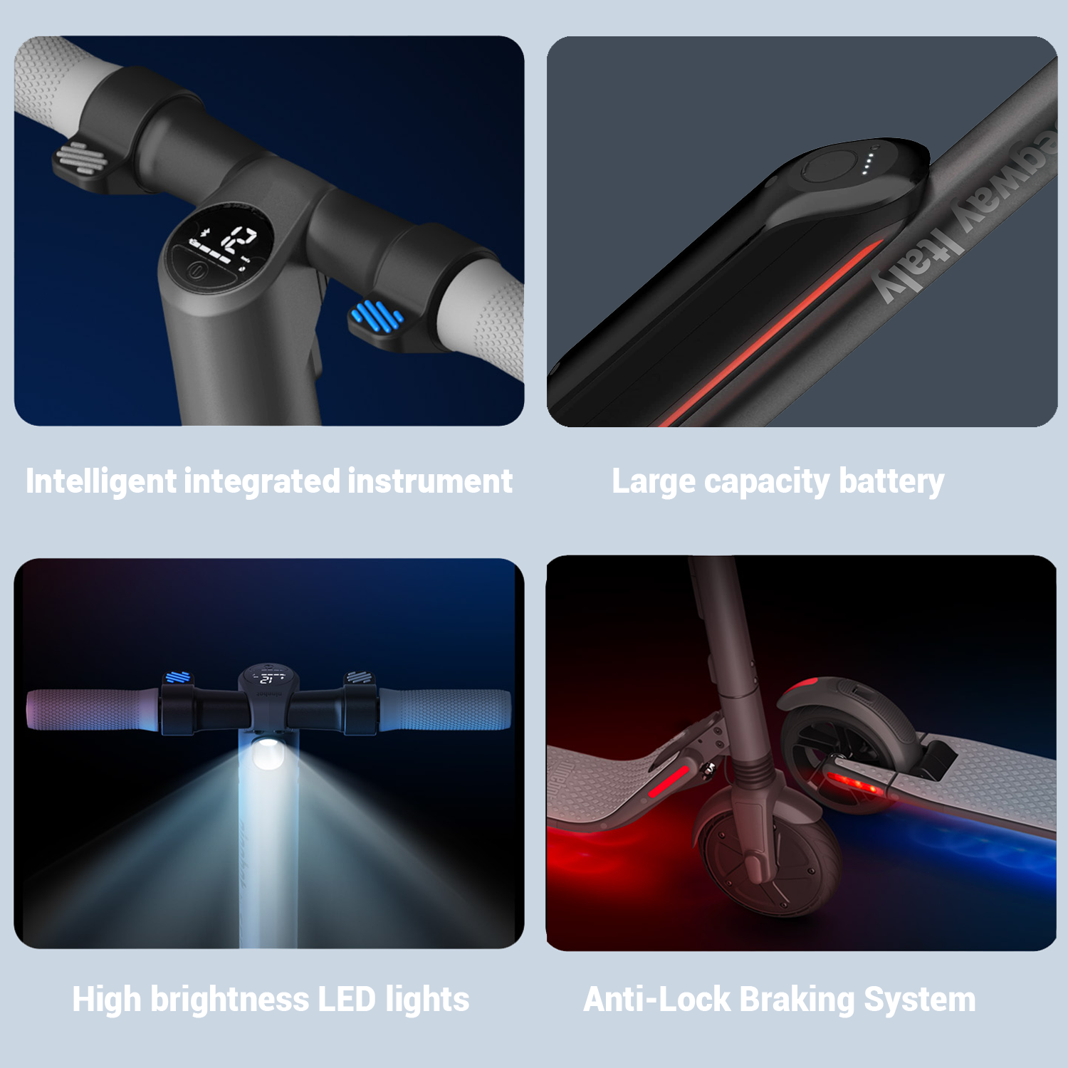 Eu Stock Electric Scooter Lightweight Ce Certification Scooter Electric Lithium Battery Electric Scooter Sharing Iot