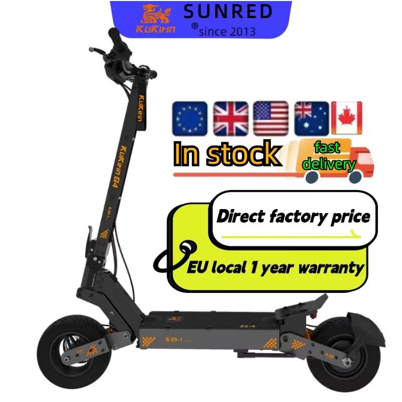Dropshipping products 2024 Rated power 2000w kukirin G4 off road electric scooter