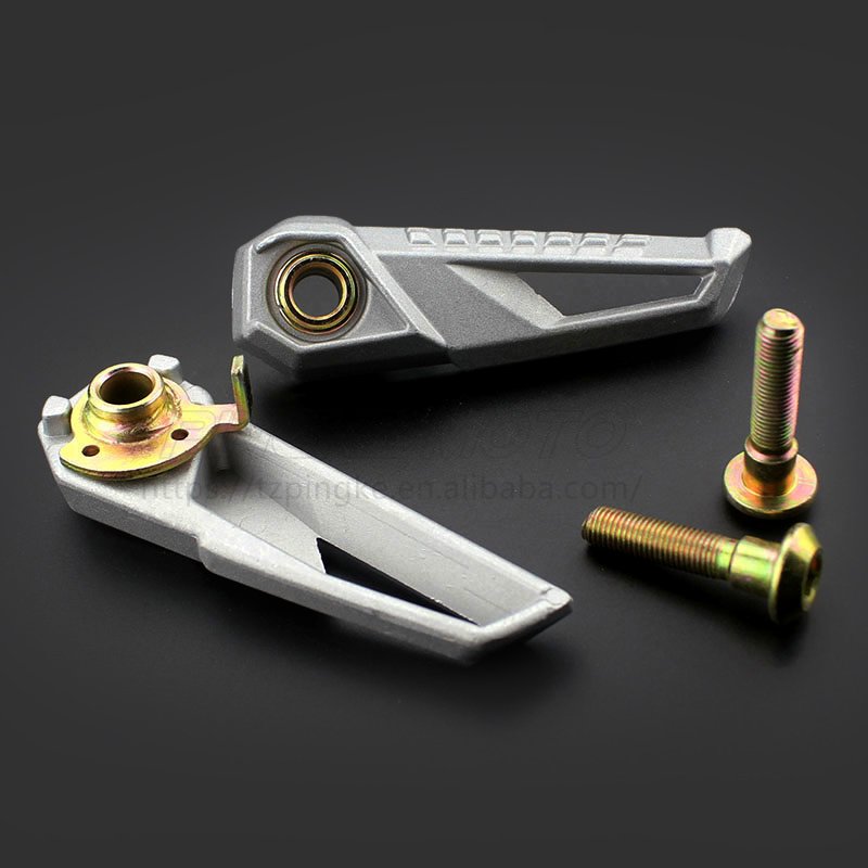 Aluminum Alloy Rear Footrest for 150cc BWS Electric Motorcycle Pedal with Bracket Mounting Motorcycle Body System Accessory