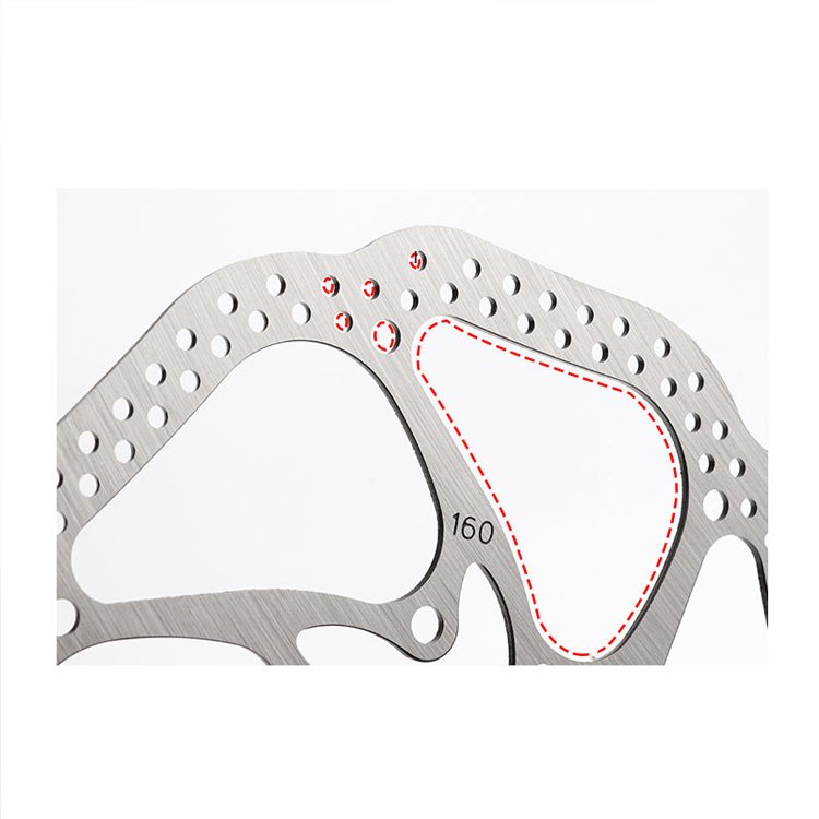 160mm Multi-size mountain bike brake pad rotor