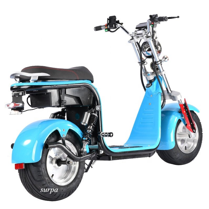2000w 60v12ah/20ah lithium battery fat tire citycoco moped electric scooter/scooter electric 3000w