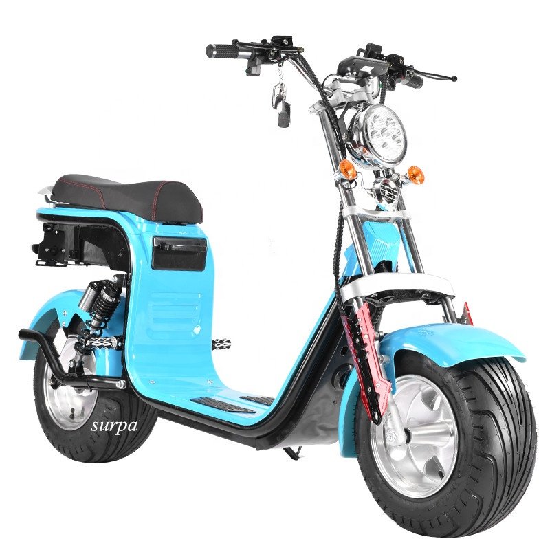 2000w 60v12ah/20ah lithium battery fat tire citycoco moped electric scooter/scooter electric 3000w