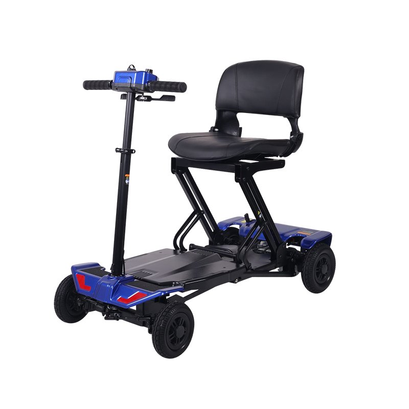 Electric scooter for elderly one click folding remote control folding easily portable transportation tool for travel - BZ-JN01