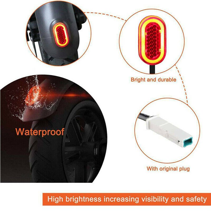 Rear Fender With Hook of scooter parts For m365/m365pro Electric Scooter Replacement Parts