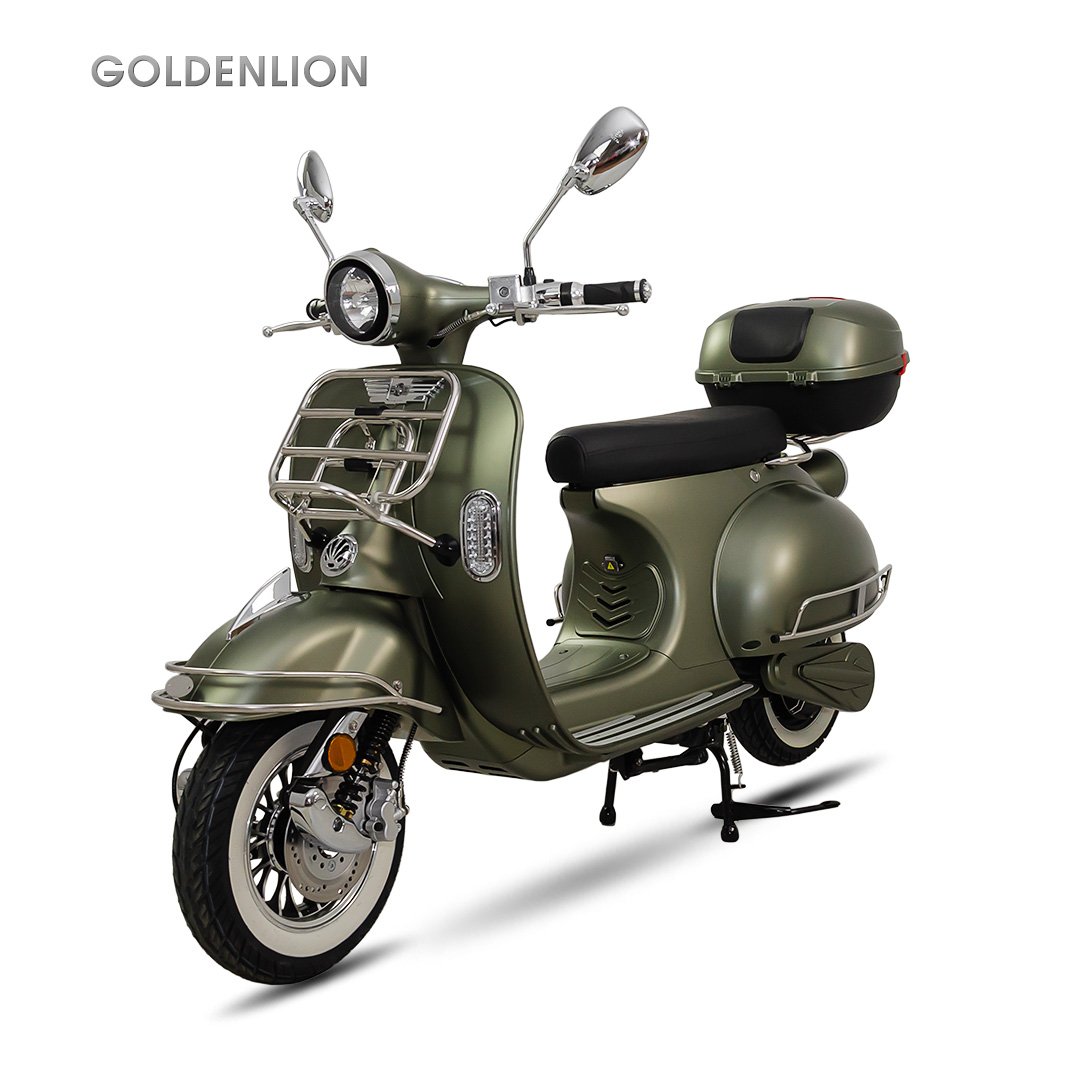 EV4000 Goldenlion 72v40ah EEC COC Electric Scooter Two Wheels Removable Lithium Battery