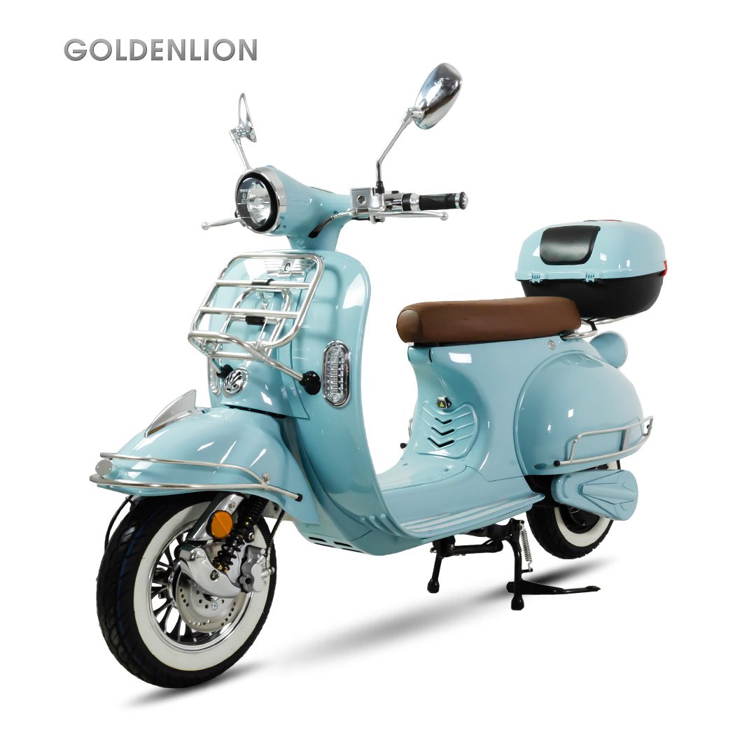 EV4000 Goldenlion 72v40ah EEC COC Electric Scooter Two Wheels Removable Lithium Battery