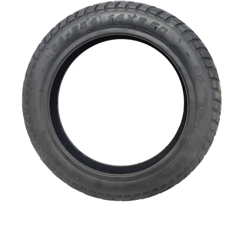 China factory 14 inch ebike electric bicycle tyres 14x2.50 14x2.125 250-10 14x2.75 16x2.50 tubeless tire with cheap price