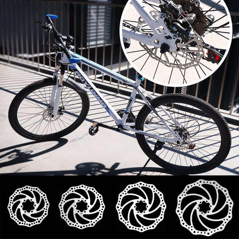 140mm 160mm 180mm 203mm Electric Wheel Brake Disc For Bicycle Stainless Steel Brake Rotor E Bike Accessories