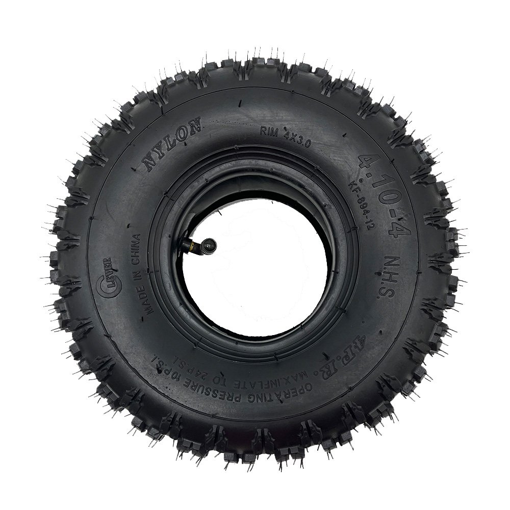 4.10-4 Inner and Outer Tyre Pneumatic Tire for ATV Quad Go-Kart 47cc 49cc Gas/electric Scooter Parts