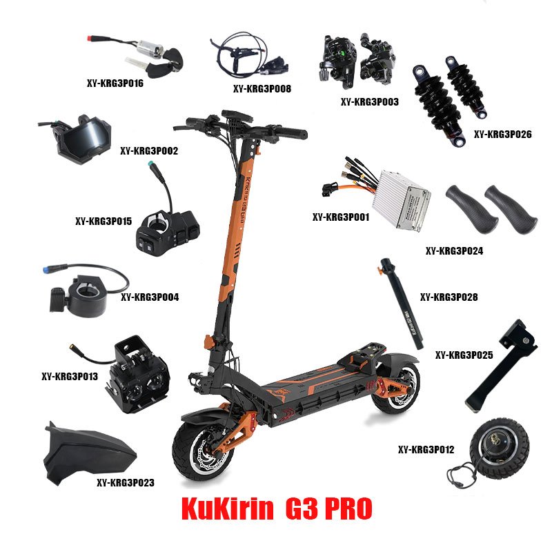 New Image Various E Scooter Spare Parts For Kukirin G2 Master Max Pro G3 Pro M4 Pro Electric Scooter Repair Parts Accessories