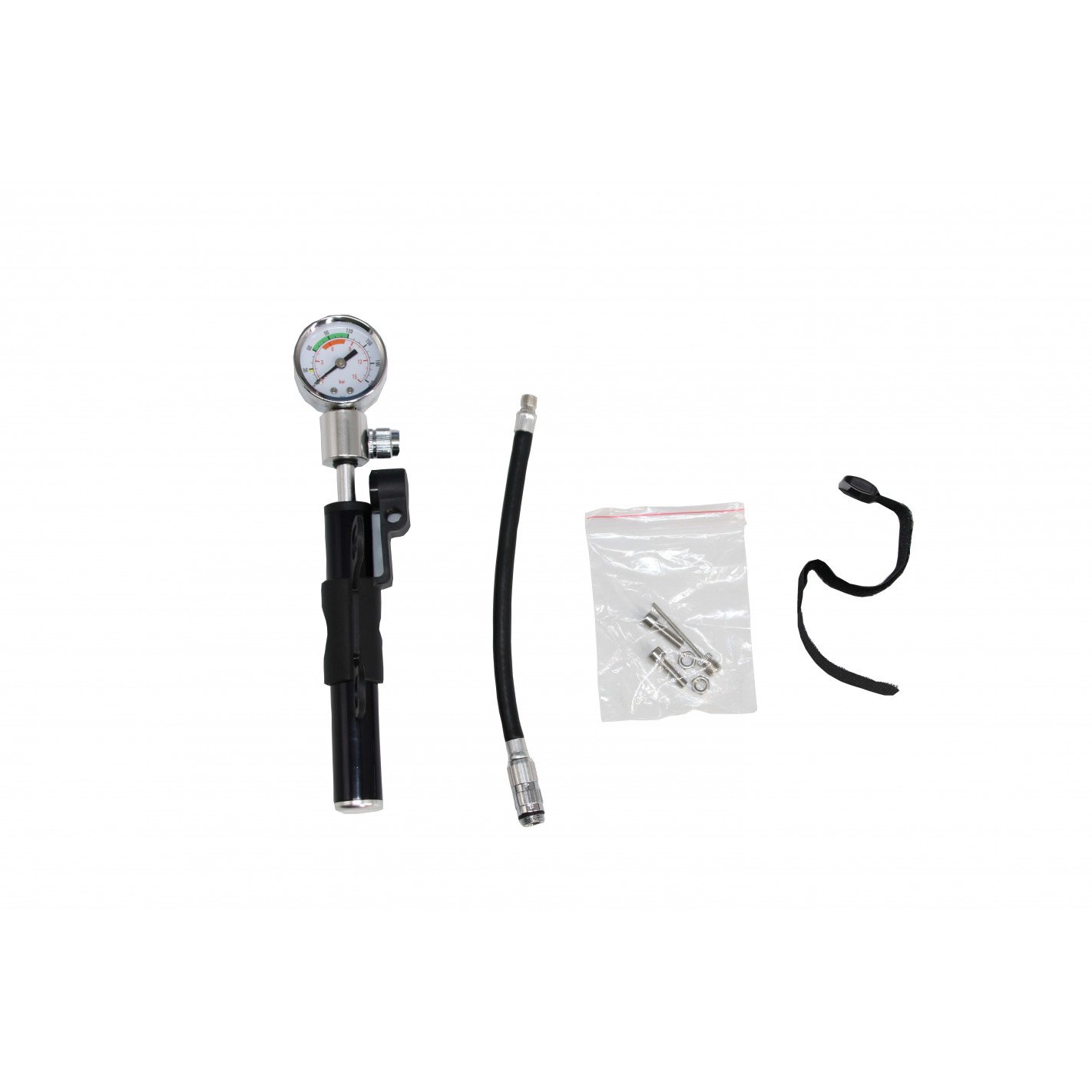 EU Warehouse Portable Tire Air Pump Hand Mini Pump with Pressure Gauge For Electric Scooter Bike Balls Bicycle Air Pump