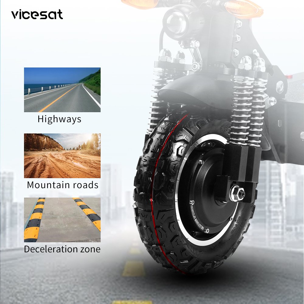 Best Selling 11Inch Offroad Fat Tire Driving Foldable With Seat 3000W Electric Scooter Dual Motor